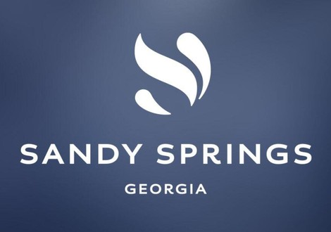 City Logo with the words Sandy Springs Georgia