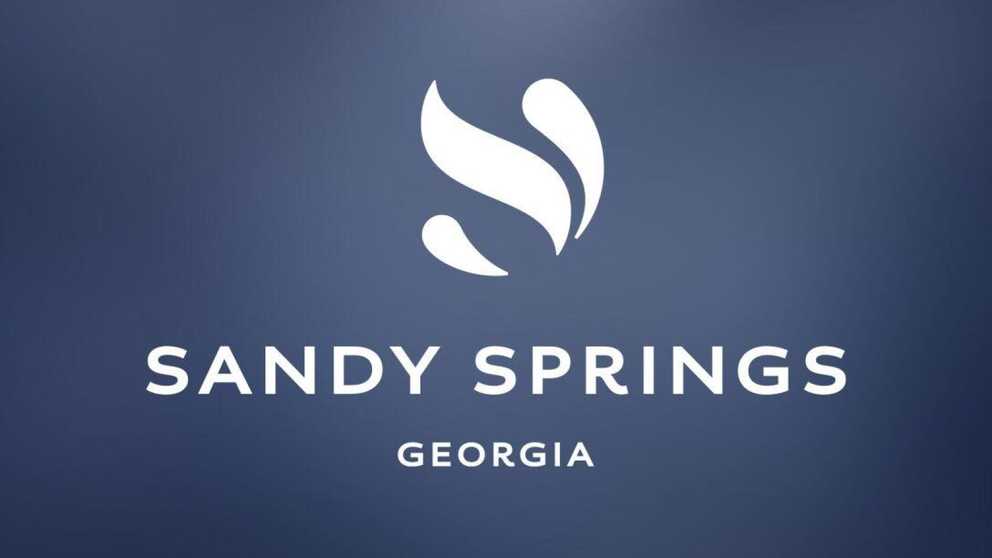 City Logo with the words Sandy Springs Georgia